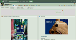 Desktop Screenshot of darkwolf80s.deviantart.com