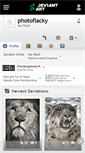 Mobile Screenshot of photoflacky.deviantart.com