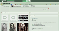 Desktop Screenshot of moonhawk424.deviantart.com