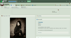 Desktop Screenshot of chloenoir.deviantart.com