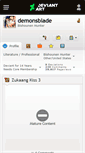 Mobile Screenshot of demonsblade.deviantart.com