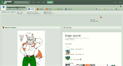 Desktop Screenshot of hopelesshighschool.deviantart.com