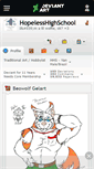 Mobile Screenshot of hopelesshighschool.deviantart.com