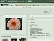 Tablet Screenshot of katie-bell.deviantart.com
