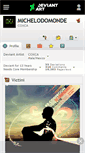 Mobile Screenshot of michelodomonde.deviantart.com