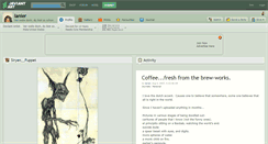 Desktop Screenshot of lanier.deviantart.com