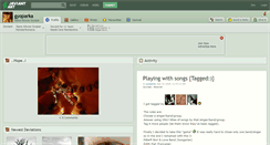 Desktop Screenshot of gyoparka.deviantart.com