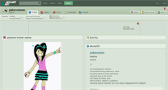 Desktop Screenshot of pokewomon.deviantart.com