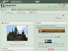Tablet Screenshot of jazzs-girl-4ever.deviantart.com