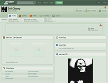 Tablet Screenshot of evil-cherry.deviantart.com