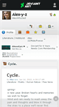 Mobile Screenshot of alex-y-z.deviantart.com