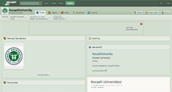 Desktop Screenshot of kocaeliuniversity.deviantart.com