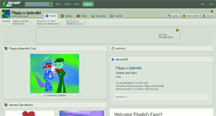 Desktop Screenshot of flippy-x-splendid.deviantart.com