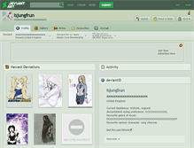Tablet Screenshot of isjungfrun.deviantart.com