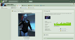 Desktop Screenshot of liara-club.deviantart.com