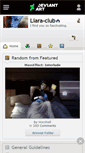 Mobile Screenshot of liara-club.deviantart.com