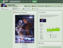 Tablet Screenshot of liara-club.deviantart.com
