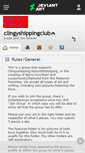 Mobile Screenshot of clingyshippingclub.deviantart.com