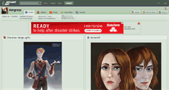 Desktop Screenshot of mergreze.deviantart.com