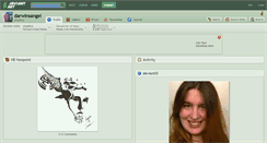 Desktop Screenshot of darwinsangel.deviantart.com
