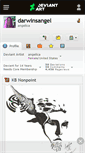 Mobile Screenshot of darwinsangel.deviantart.com