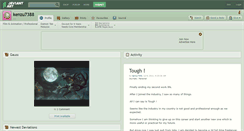 Desktop Screenshot of kenzu7388.deviantart.com