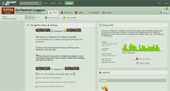 Desktop Screenshot of da-pokemon-league.deviantart.com
