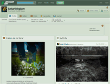 Tablet Screenshot of justartistsglam.deviantart.com