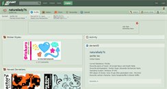 Desktop Screenshot of naturallady76.deviantart.com