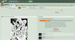 Desktop Screenshot of daz3333.deviantart.com