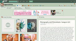 Desktop Screenshot of kagamichihime.deviantart.com