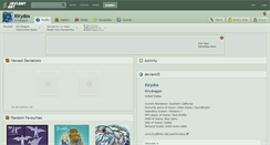 Desktop Screenshot of kirydos.deviantart.com