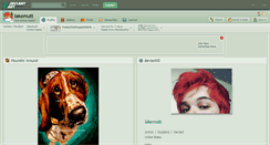 Desktop Screenshot of lakemutt.deviantart.com