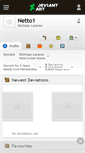 Mobile Screenshot of netto1.deviantart.com