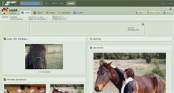 Desktop Screenshot of coukii.deviantart.com