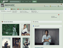 Tablet Screenshot of japanese-pixel.deviantart.com