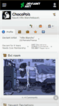 Mobile Screenshot of chocopols.deviantart.com