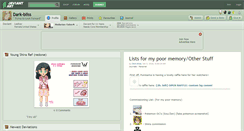 Desktop Screenshot of dark-bliss.deviantart.com