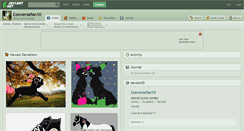 Desktop Screenshot of conversefan10.deviantart.com