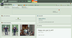 Desktop Screenshot of helios-inferno.deviantart.com