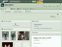 Tablet Screenshot of helios-inferno.deviantart.com