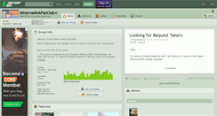 Desktop Screenshot of minervaminkfanclub.deviantart.com
