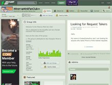 Tablet Screenshot of minervaminkfanclub.deviantart.com