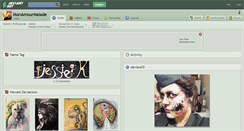 Desktop Screenshot of monamourmalade.deviantart.com