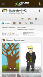 Mobile Screenshot of little-devil-92.deviantart.com