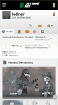 Mobile Screenshot of iodiner.deviantart.com