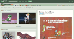 Desktop Screenshot of beaverblast.deviantart.com