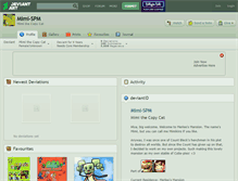 Tablet Screenshot of mimi-spm.deviantart.com
