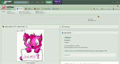 Desktop Screenshot of millistar.deviantart.com