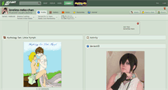 Desktop Screenshot of loveless-neko-chan.deviantart.com